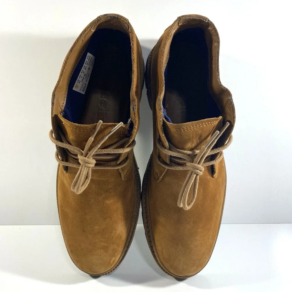 Timberland Mens Size 8.5 Port Union Chukka Boots Brown